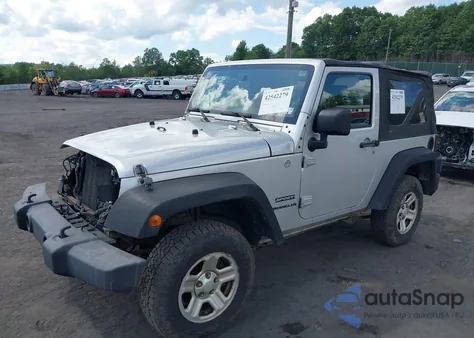 2010 Jeep Wrangler Sport из США, поврежденный, VIN 1J4AA2D12AL104743